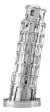 ICONX 3D Metal Tower of Pisa
