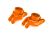 Alu Axle Carriers Orange