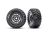 Maxx Slash Belted Tires mtd Black w/ Satin Beadlock pr
