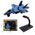 Figter Aircraft Blue Aluminum