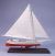 Skipjack Sailboat 15in