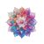 Mystic Mandala Flower Wood Puzzle 200pc