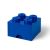 Lego 4 Knobs Brick 1 Drawer Blue