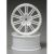 10-Spoke Motorsport Wheels White pr