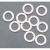 Washers 6x10x0.2mm 10pk