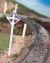 Railway Crossing Signs 5pk