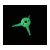 Swashplate Set Glow in the Dark BmCX