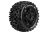 X-Uphill X-Maxx MT Tire / Black Rim 24mm Hex