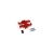 Axle Carriers TRA 1/16 Red