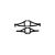 Fr Upper & Lower A-Arm Black Mini E-Revo