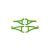 Fr Upper & Lower A-Arm Green Mini E-Revo