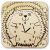 DYO Wooden Clock HedgeHog