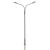 Double-Arm Streetlight 3pk HO