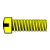 Fillister Head Brass Screw 1-72 X 3/8in