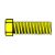 Hex Head Brass Screws 2-56 X 1/2in
