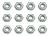 Thin 4-40 Plain Nuts