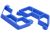 Nerf Bars for LCG SLA 2WD Blue
