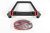 Alu Front Bumper w/ LED & Shackles for TRX-4 & SCX10 Black