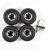 Crawler Tires Mtd Alu 1.0 Beadlock Black Wheels 4pk