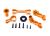 Alu Steering Bellcranks Orange