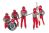 Mechanic Figures Carrera 5pc