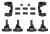 B6.1 Caster & Steering Blocks