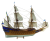 Swedish Warship Wasa 1/75