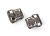 Axle Covers Black Chrome pr