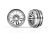 Wheels 1.0 Satin Chrome Split-Spoke pr