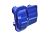 Alu Axle Cover Blue 2pk