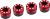 Alu O-Ring Delrin Cap Hub 4pk