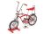 1970 Schwinn 1/6 Coca Cola Red