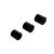 Center Brace Rubber Dampers