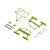 Desert Truck Roll Cage Set Yellow GROM