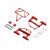 Desert Truck Roll Cage Set GROM Red