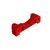 Alu Lower Suspension Hanger Red