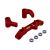 Steering Set CNC Aluminum Red