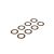 Shims 8x12x0.2mm 8pk
