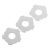 Slipper Pad Aluminum 3pk