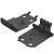 F&R Skidplate Set for MT 2pk