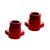 17mm Wheel Hex Red 2pk