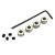 Brass Duracollars 1/8 4pcs