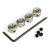 Brass Duracollars 5/32   4pcs