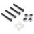 Socket Bolts w/Nuts 6-32 x 1