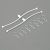 Body Clip Retainers White