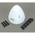 Spinner 3in 3-Blade Wht