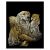 Gold Foil Golden Retriever and Pups