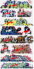 Graffiti Decals Mega Set 10