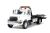 Intl Flat Bed Truck White 1/24
