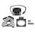 Alu Motor Plate & Fan Set